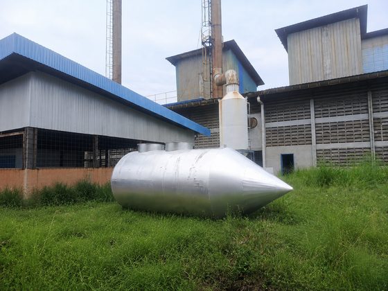 Hasil fabrikasi tangki